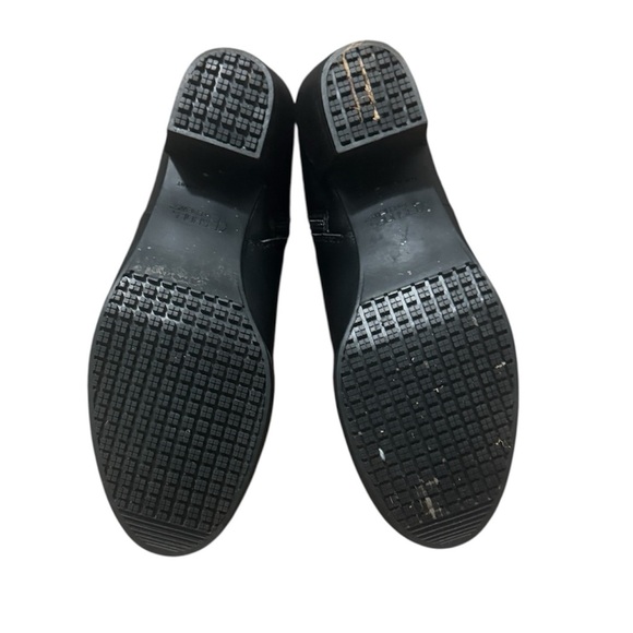 Shoes for crews black non slip booties utility business casual chunky classy - Picture 5 of 9